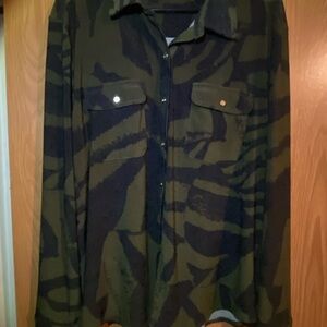 Ralph Lauren Camouflage Button Down Shirt